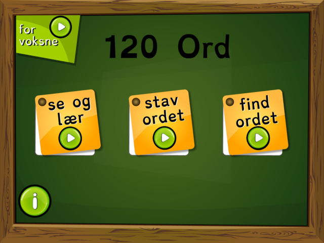 Anmeldelse af app 120 ord