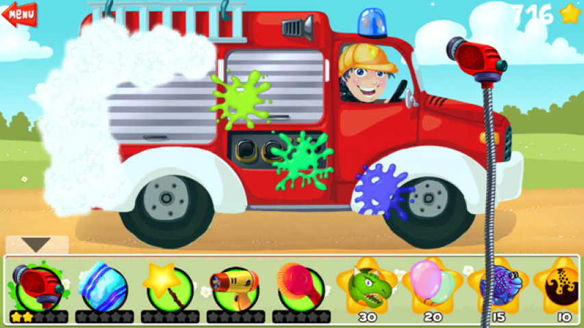 Anmeldelse af app Car Wash