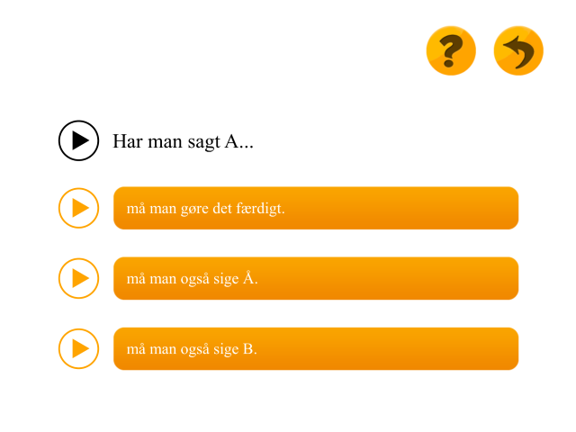 Øv ordsprog og synonymer