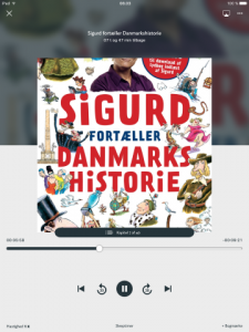 Sigurd fortæller danmarkshistorie som lydbog