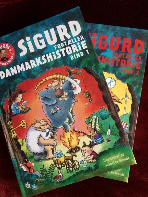 Sigurd fortæller danmarkshistorie i to bind
