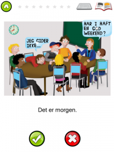 Læsning og stavning med Tim og Trine i dårligt humør