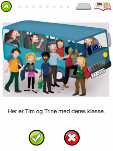 Læsning og stavning med Tim og Trine på tur