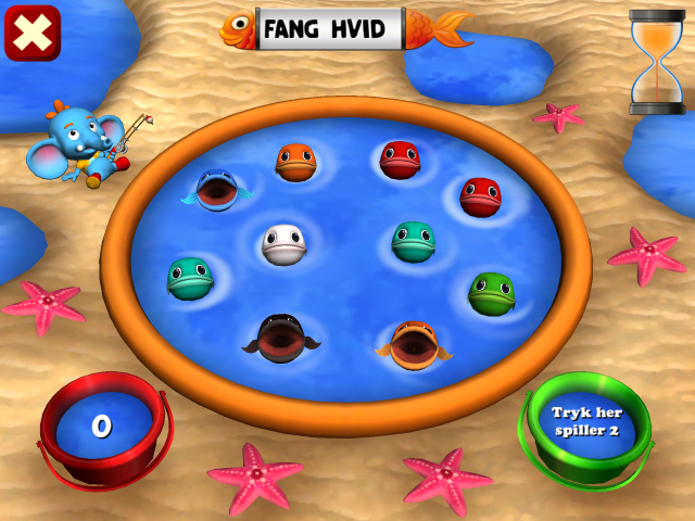 Fang fiskene i appen trunky fishing