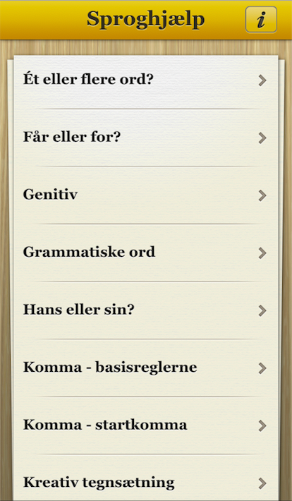 Anmeldelse af Sproghjælp fra Dansk Sprognævn