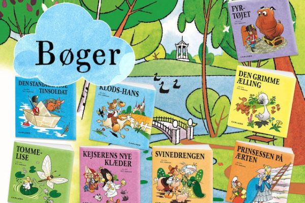 Flotte bøger med H.C. Andersens eventyr