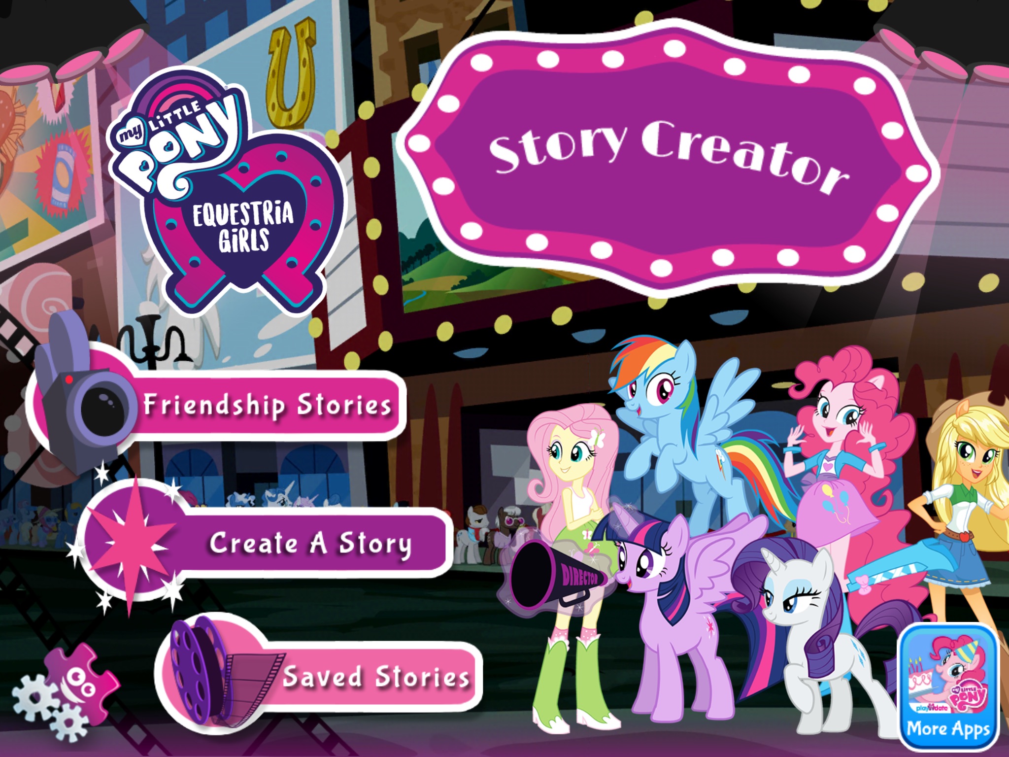 Lav historier med figurerne fra My Little Pony